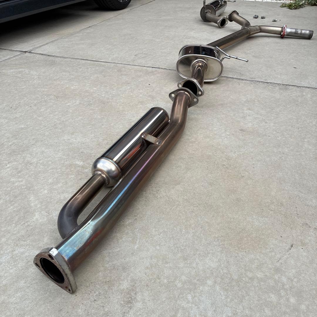 アコードユーロR CL7用　HKS サイレントハイパワー　ワンオフマフラー