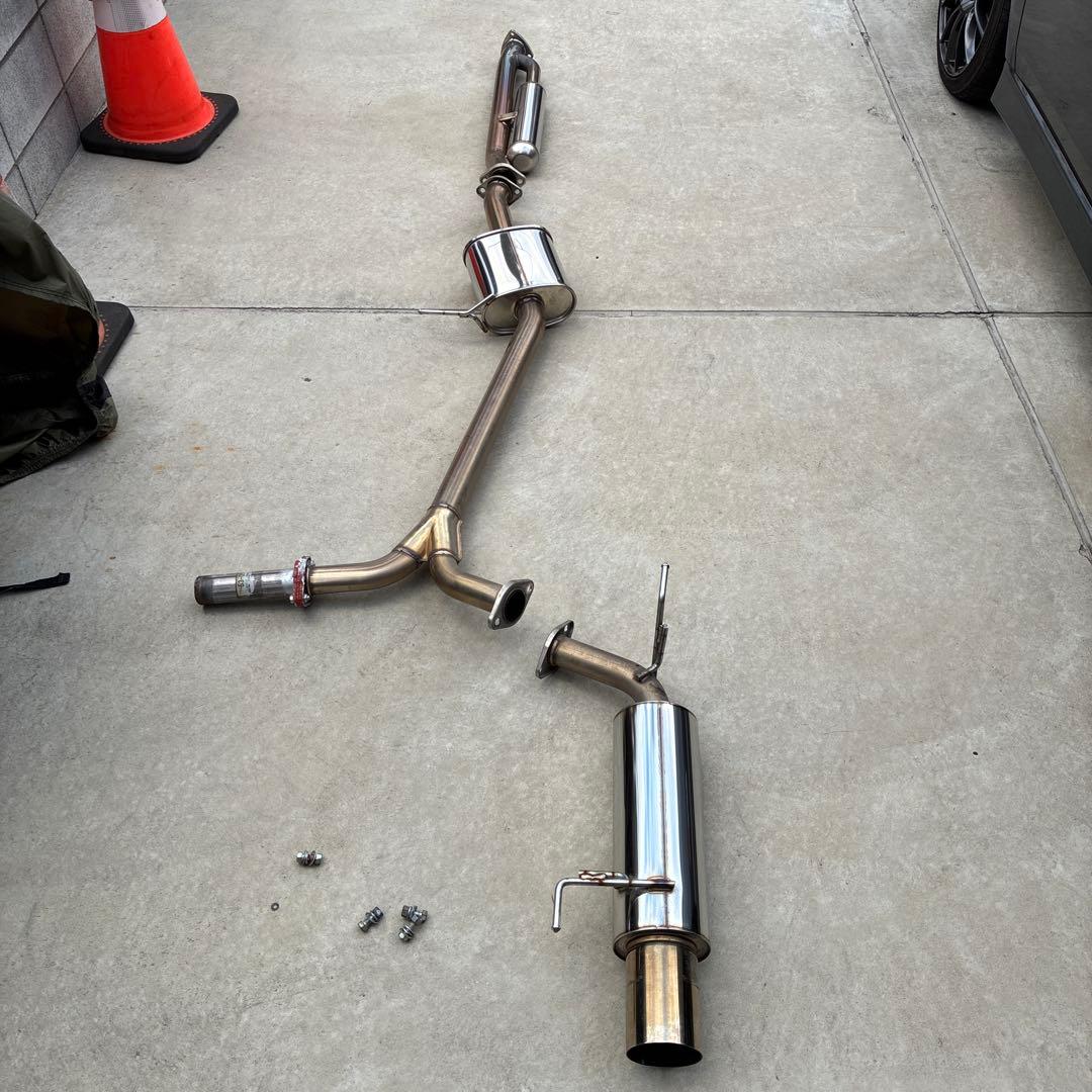 アコードユーロR CL7用　HKS サイレントハイパワー　ワンオフマフラー