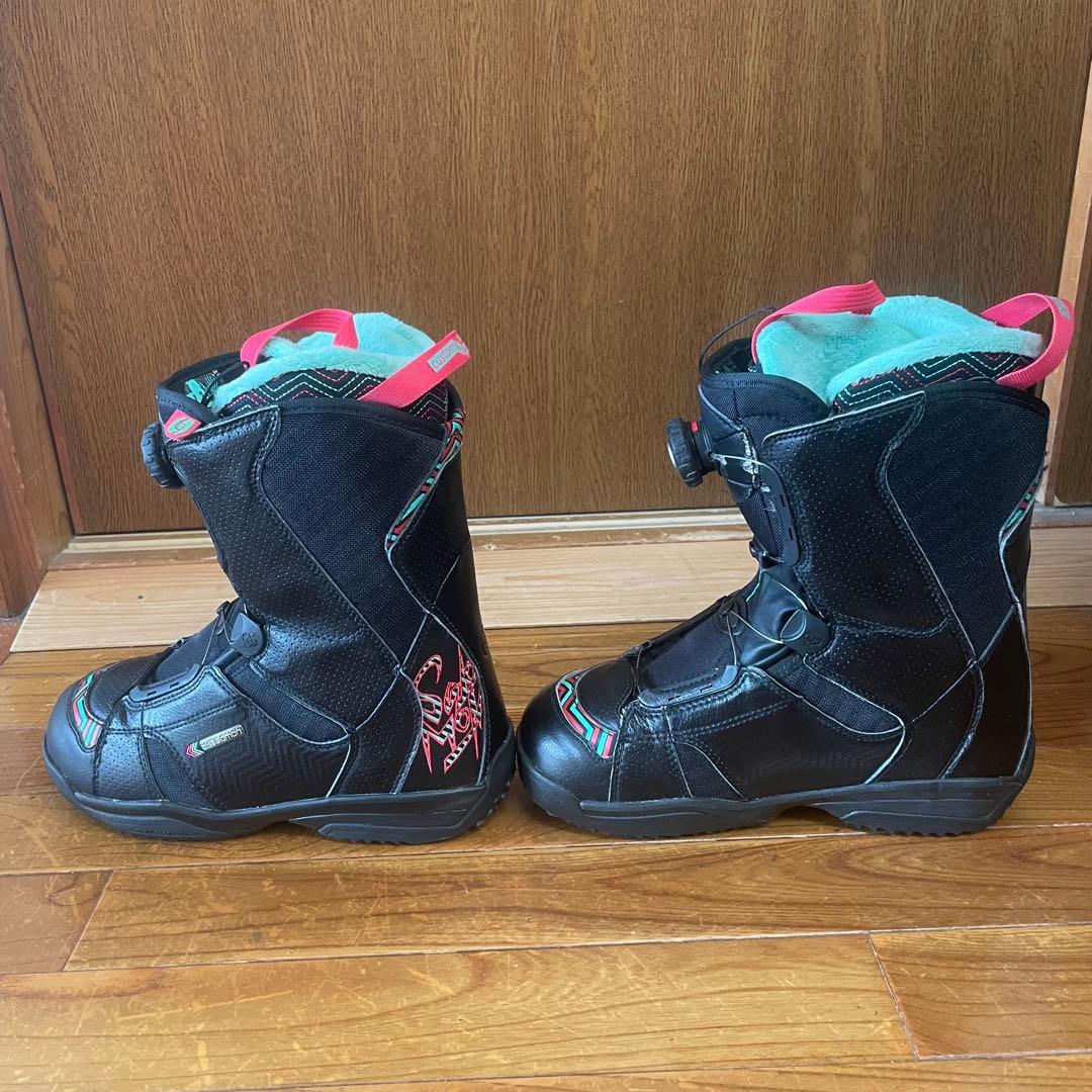 【美品】Salomon Ivy Boaスノーボードブーツ 24.5cm BOA付