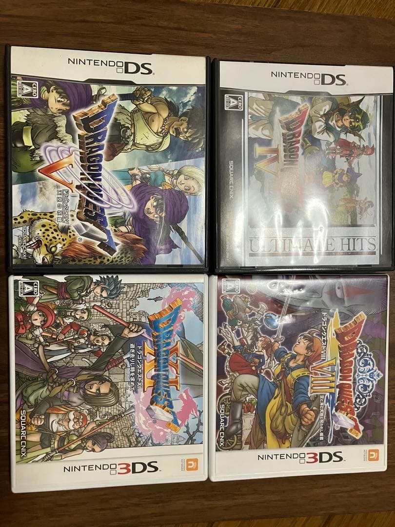 3DS ドラゴンクエスト4本セット