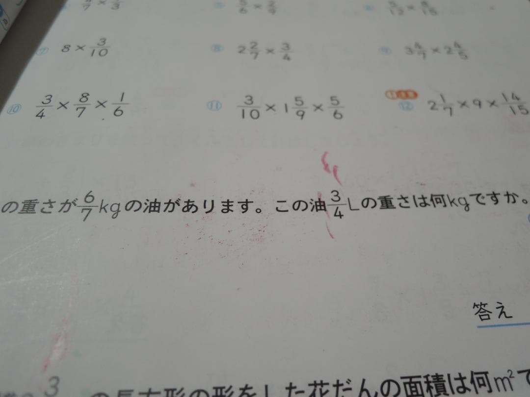 マチ様　おまけ　学研小６総復習ドリル