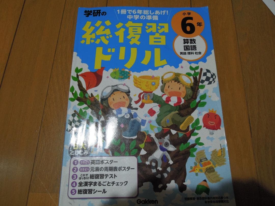 マチ様　おまけ　学研小６総復習ドリル