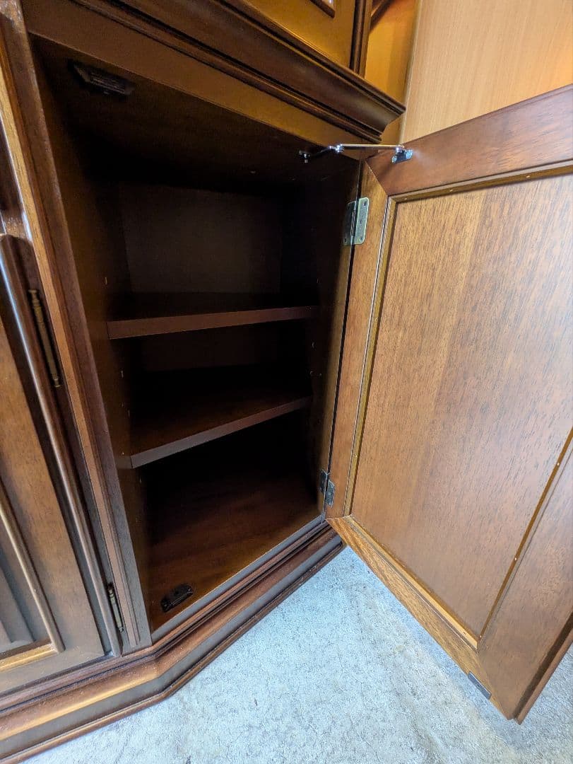 maruni ロイヤル  キャビネット 本棚 130万円定価 マルニ