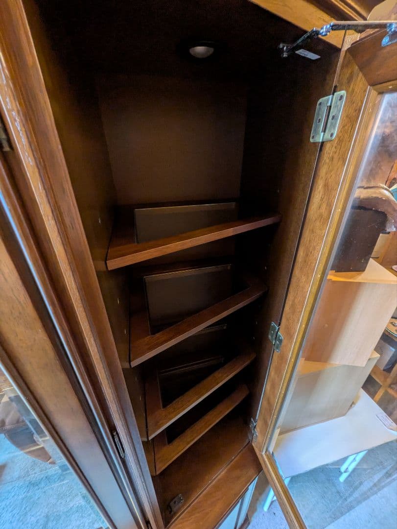 maruni ロイヤル  キャビネット 本棚 130万円定価 マルニ