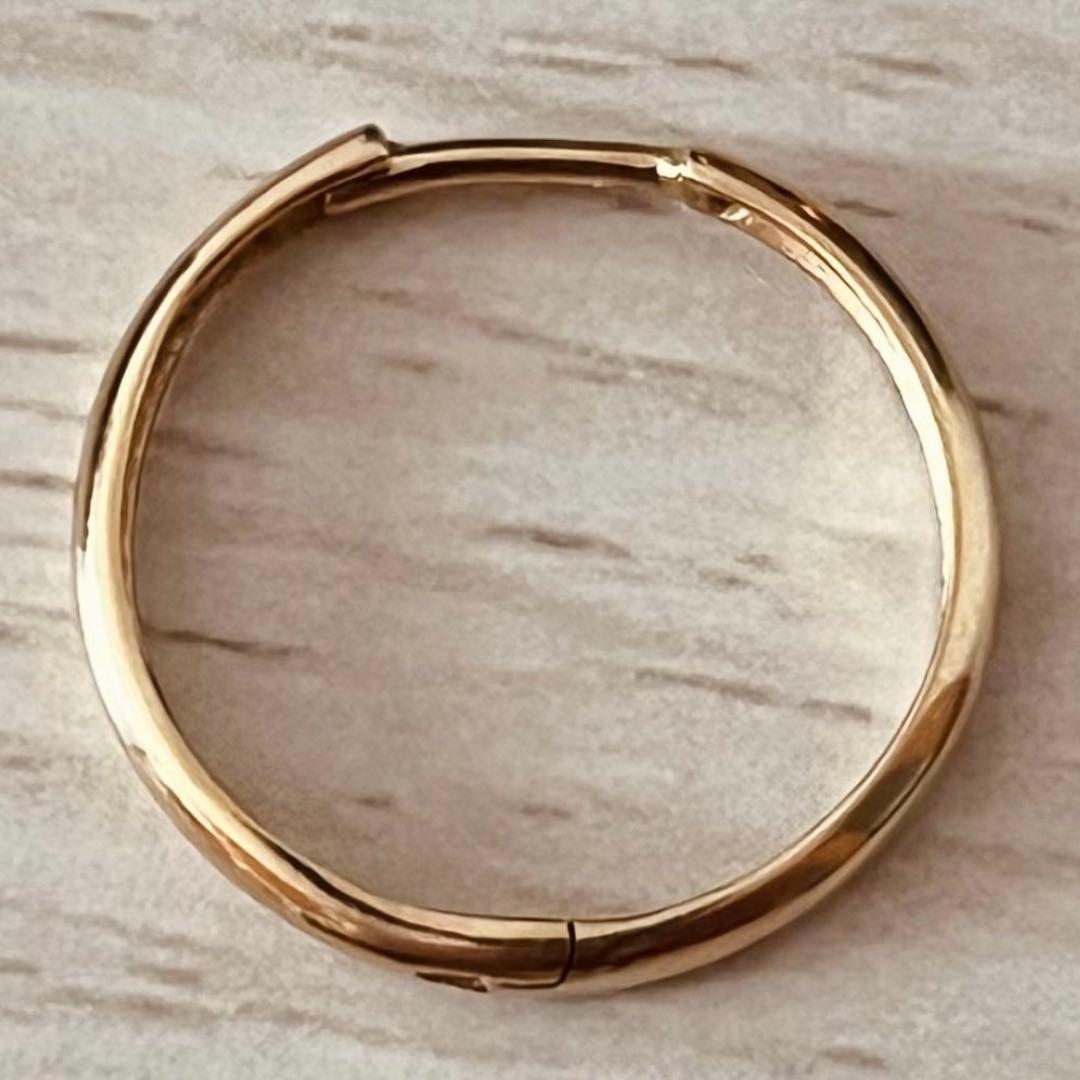 アバランチ　10k フープピアス