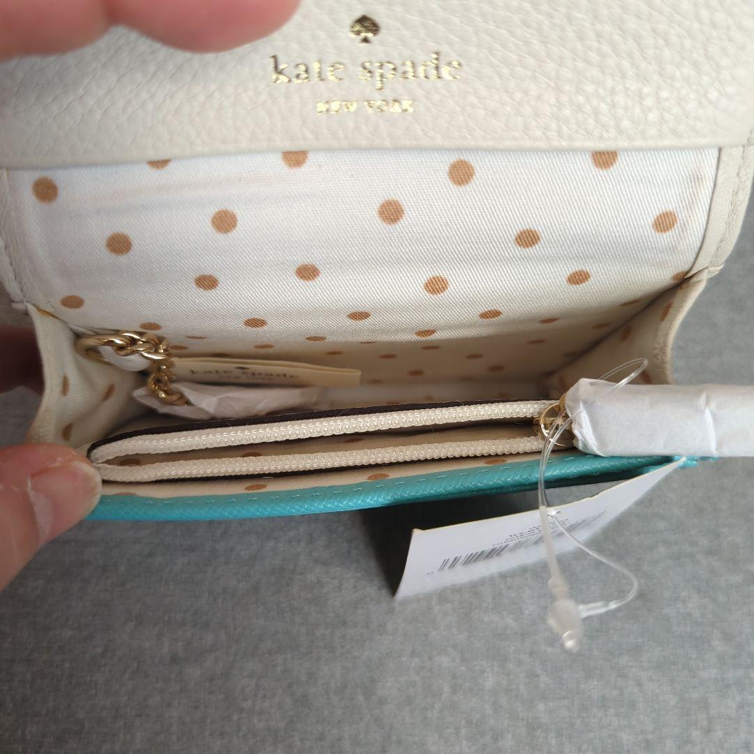 【未使用品】ケイト・スペード マルチケースカードケース ケース 水色