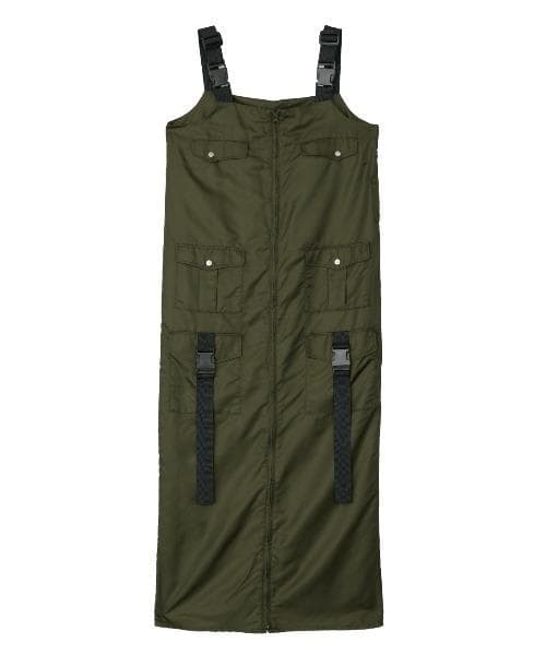 【AMERI/アメリ】MILITARY WORK I LINE DRESS