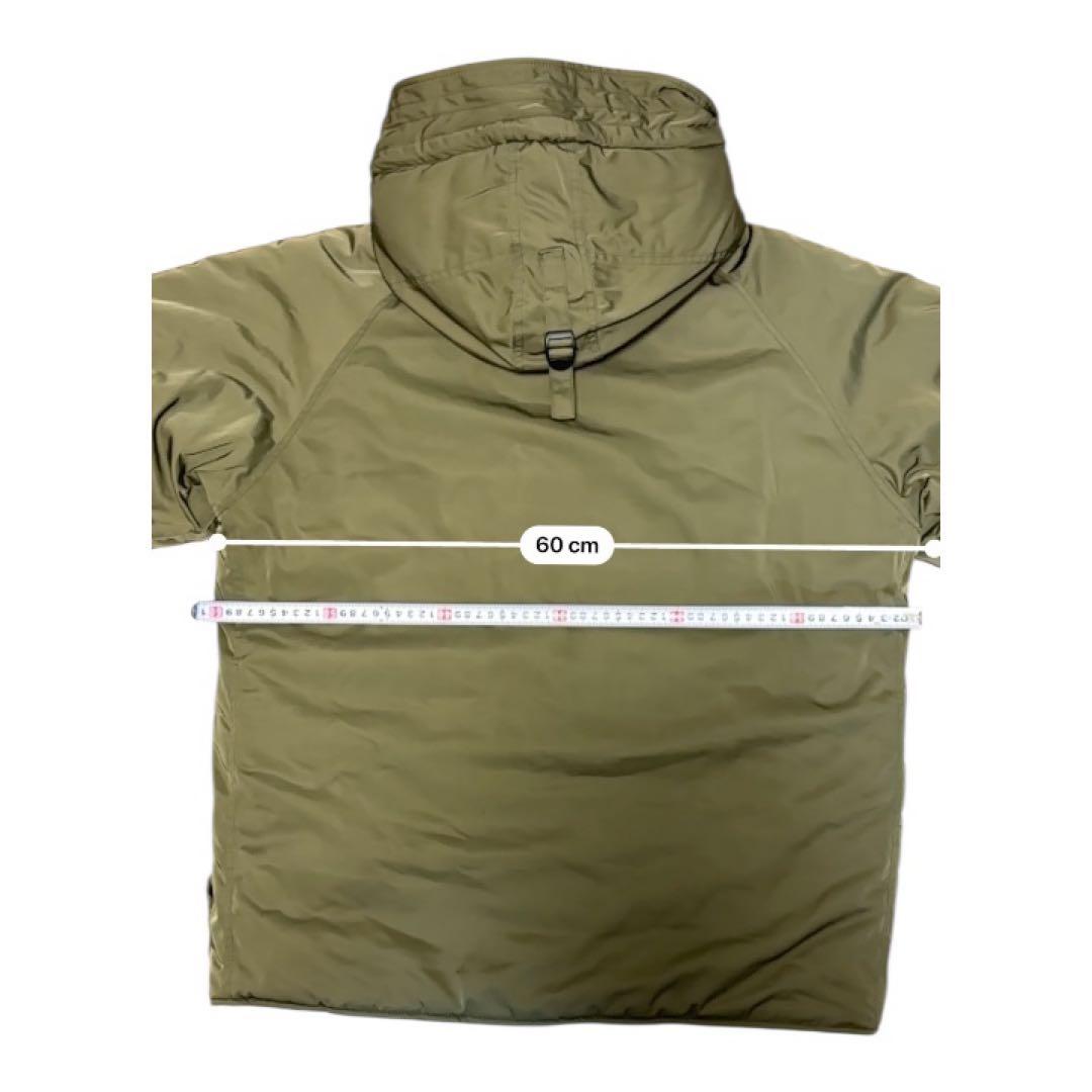 AVIREX N-3B ミリタリー 中綿ジャケット L カーキ フード付き