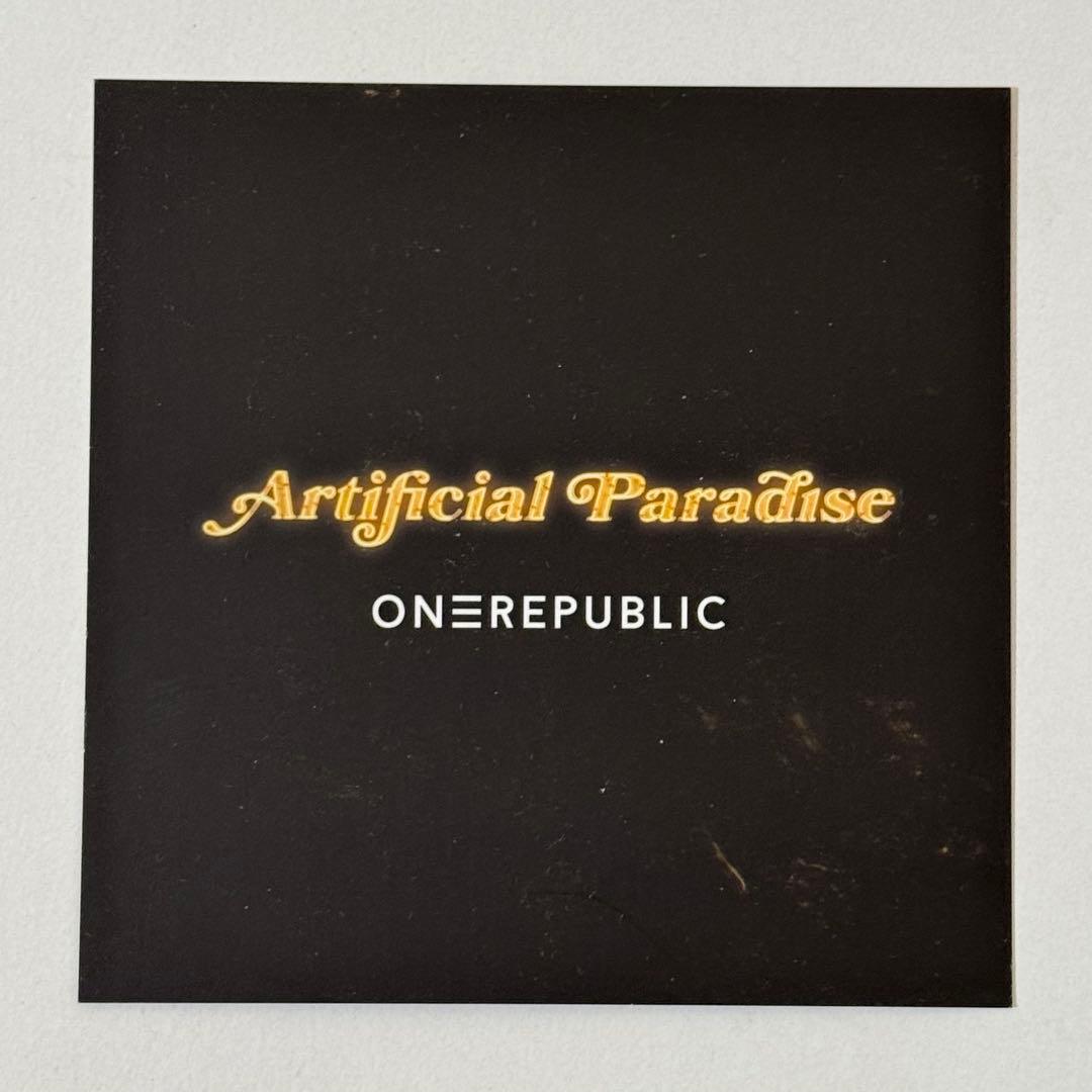 Artificial Paradise　直筆サイン入りCD