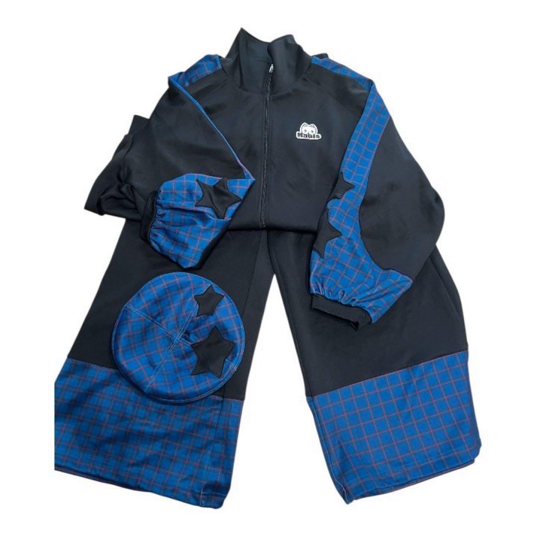 Hauls ハウルズ お星様が舞い降りたジャージセットあっぷ 帽子付き