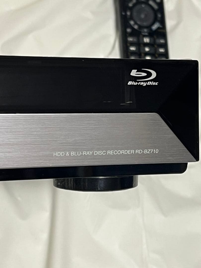 東芝HDD & Blu-rayレコーダー RD-BZ710 純正リモコン付き