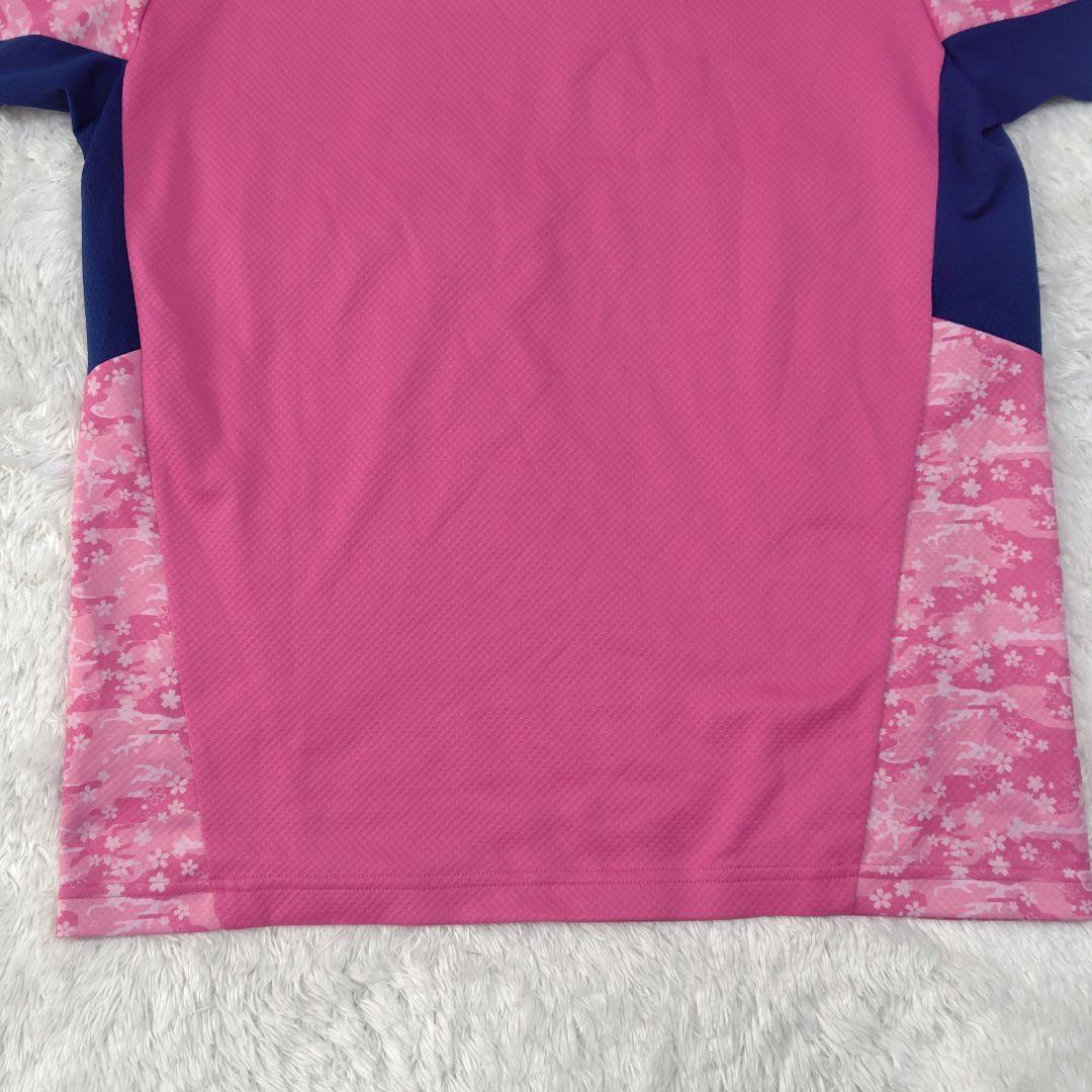 YONEX　バトミントン　日本代表　ゲームシャツ　桜　ピンク