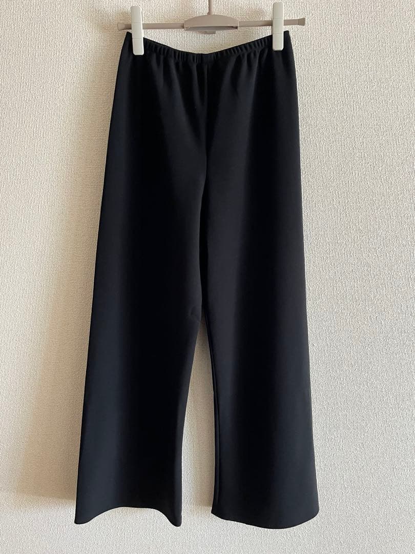 AP STUDIO エラスティックパンツ　黒　34