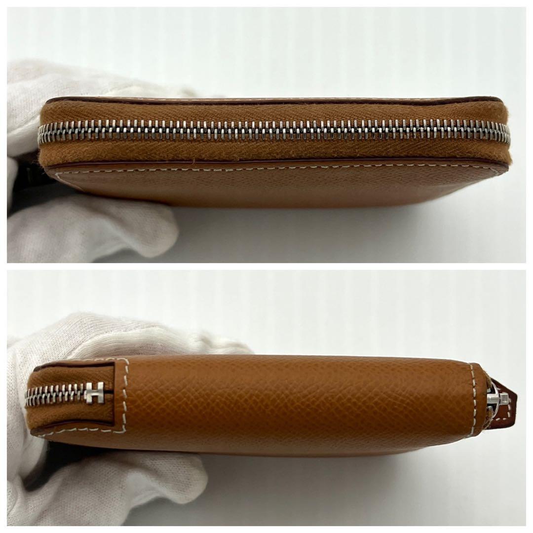 【希少・王者の虎】エルメス アザップ シルクイン コンパクト ゴールド