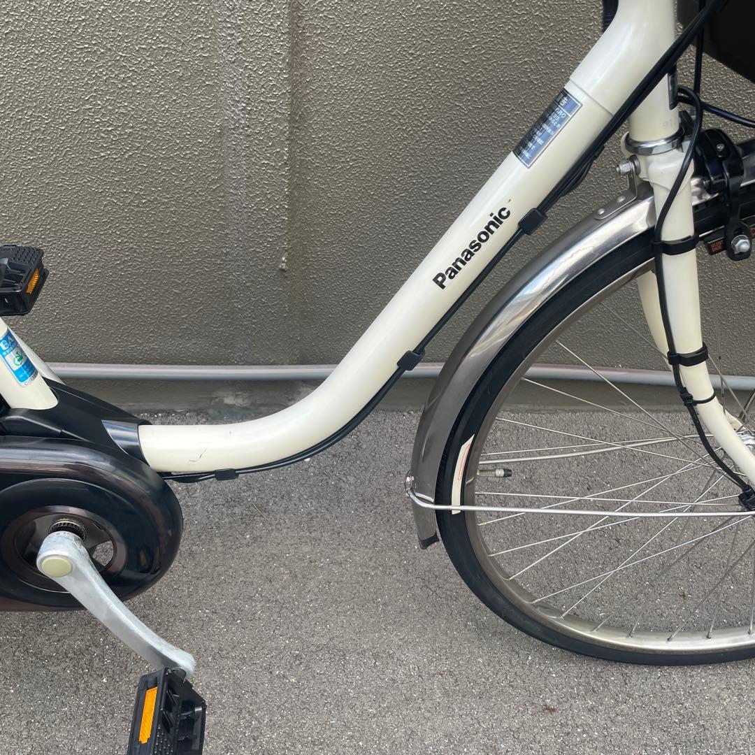 パナソニック電動アシスト自転車26インチ 16Ah ホワイト