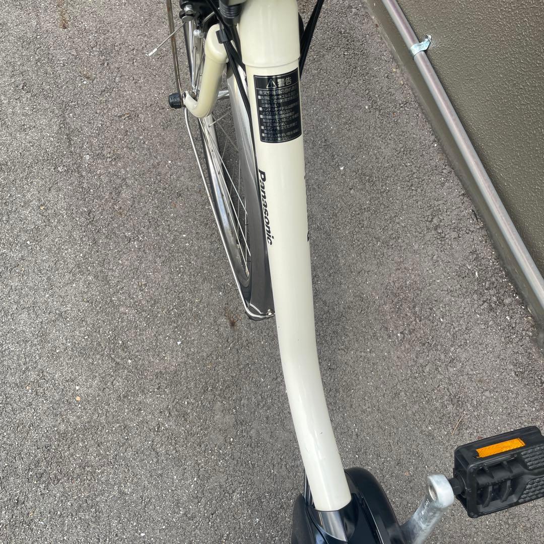 パナソニック電動アシスト自転車26インチ 16Ah ホワイト