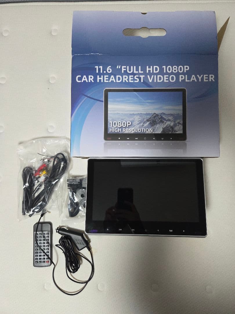 車　リヤモニター　ヘッドレスト　11.6インチ　シェアスタイル