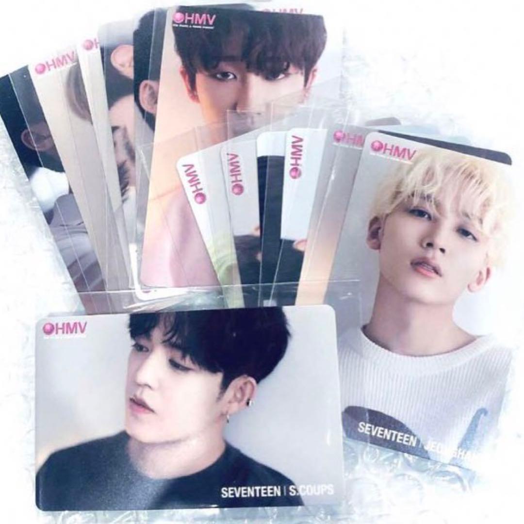 SEVENTEEN 日本限定 HMV トレカ 全員 コンプ フォトカード セブチ