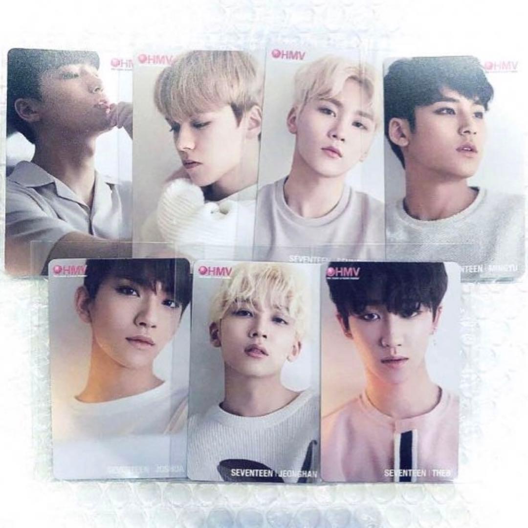 SEVENTEEN 日本限定 HMV トレカ 全員 コンプ フォトカード セブチ