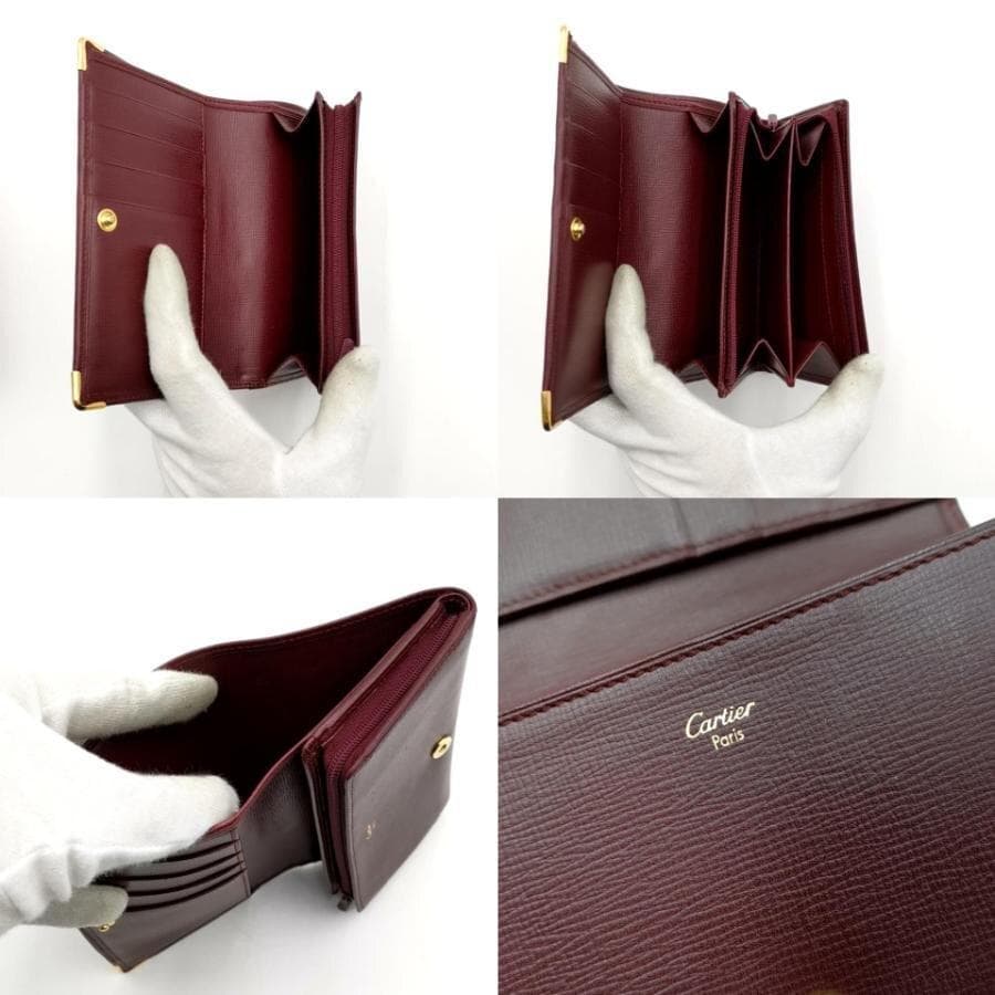 超美品 カルティエ Cartier 財布 マストライン 11-25120302