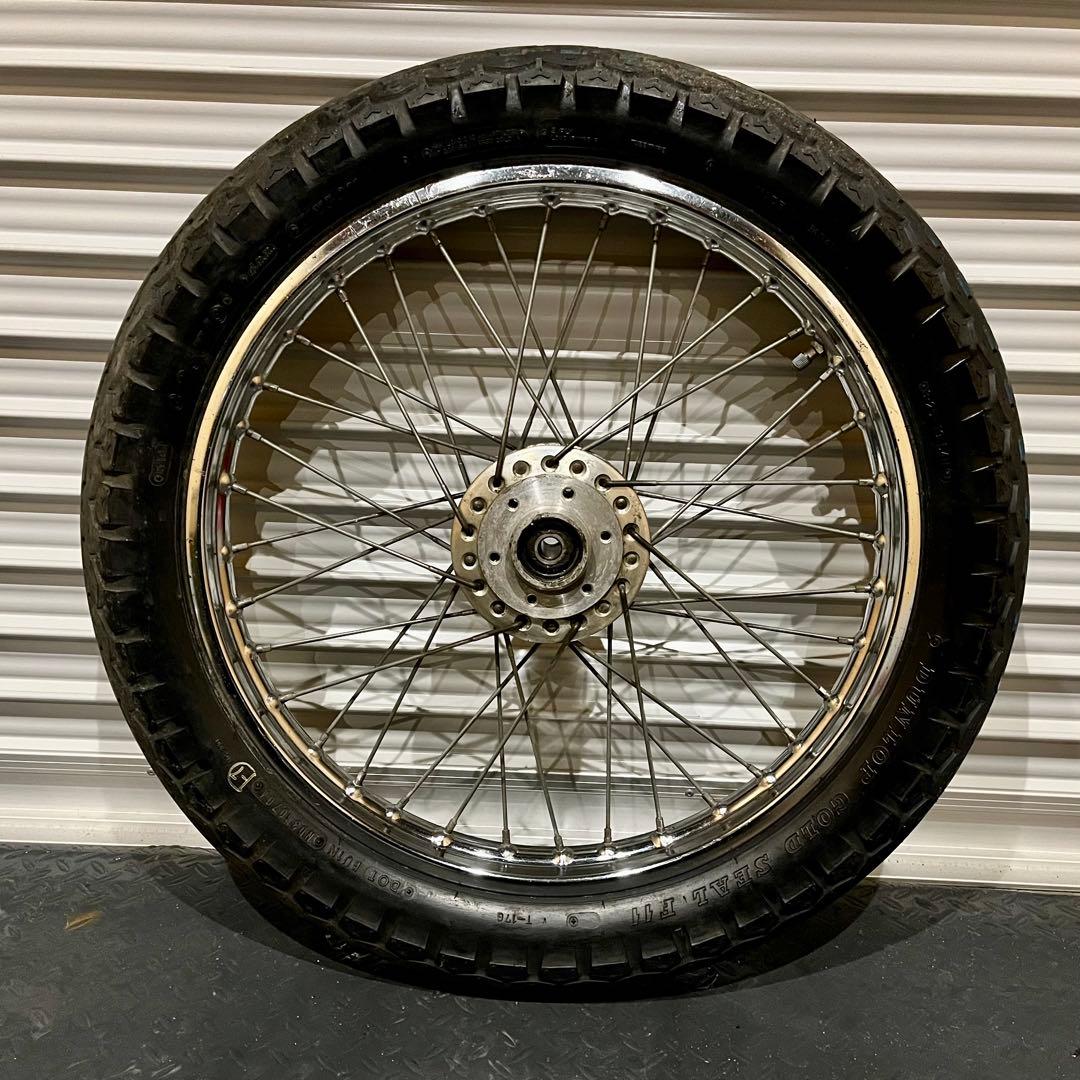 送料込み!! GT380 純正スポークホイール 19インチ　GS400