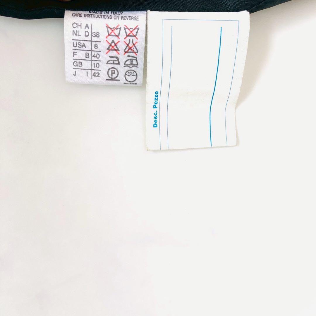 マックスマーラ　101801 最高級白タグ ダブルブレスト　アイコンコート　42