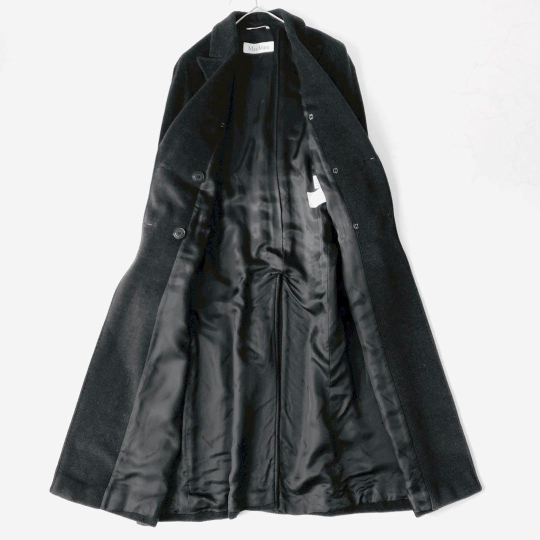 マックスマーラ　101801 最高級白タグ ダブルブレスト　アイコンコート　42