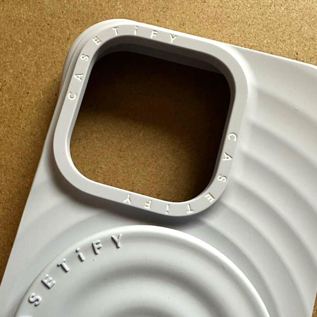 CASETiFY ウェーブシリコンケース iPhone15Pro スカイブルー