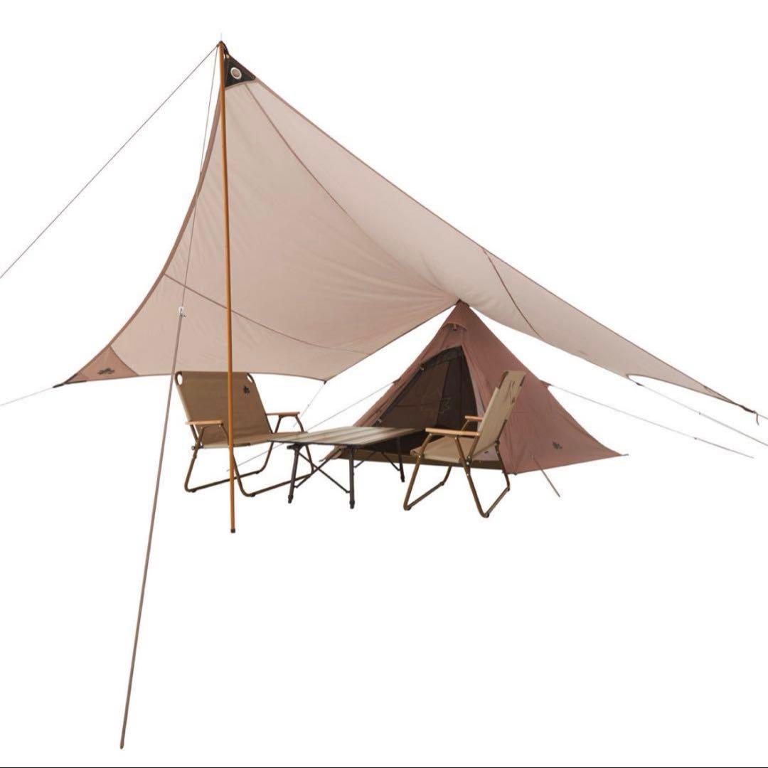 新品　ロゴス LOGOS Tradcanvas Tepee＆タープ350-BB