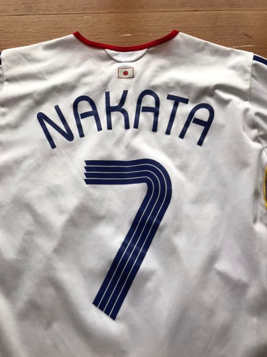 正規品 adidas 日本代表「7」中田英寿 半袖 2XO ユニフォーム