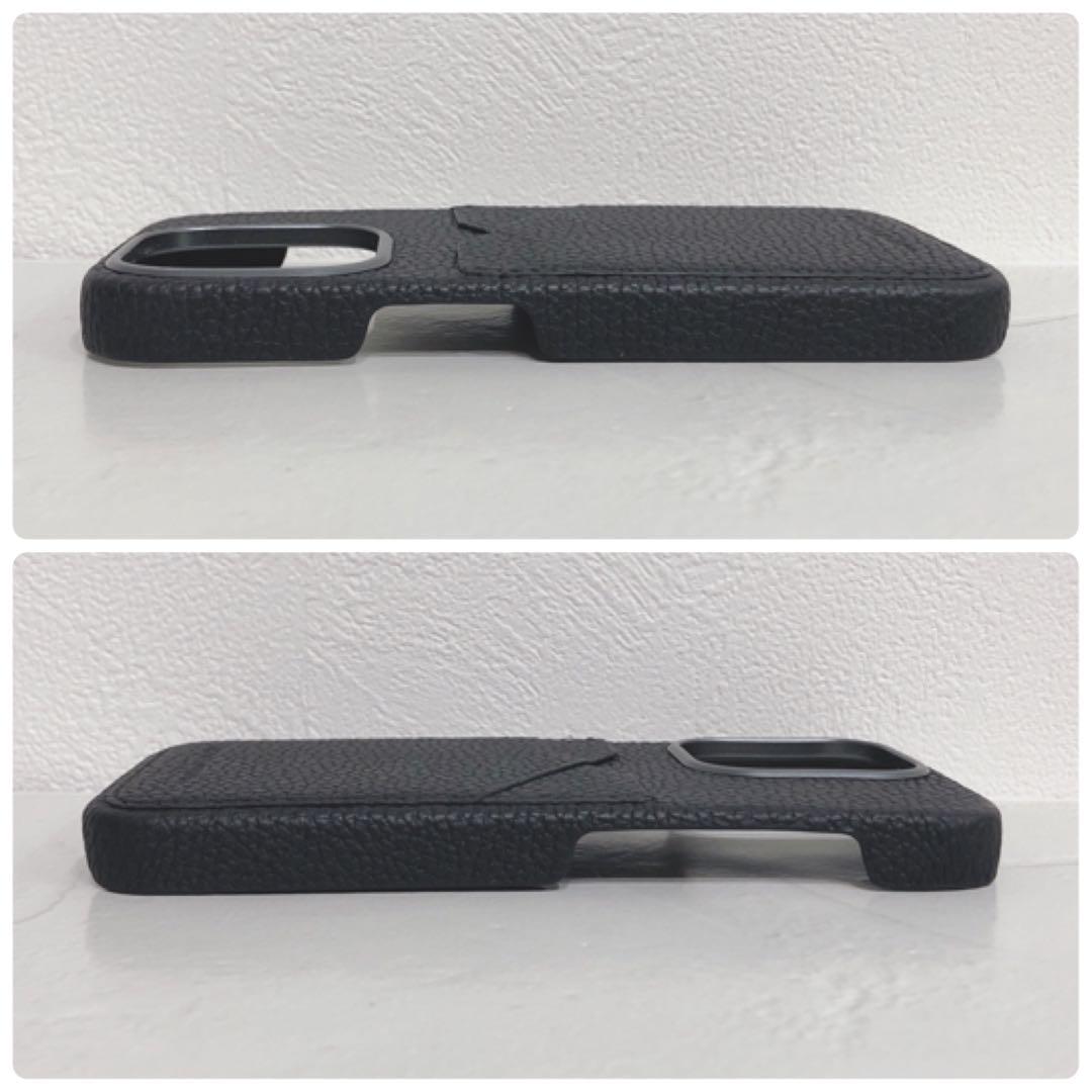 ☆美品☆ BONAVENTURA スマホケース iPhone 15Proブラック
