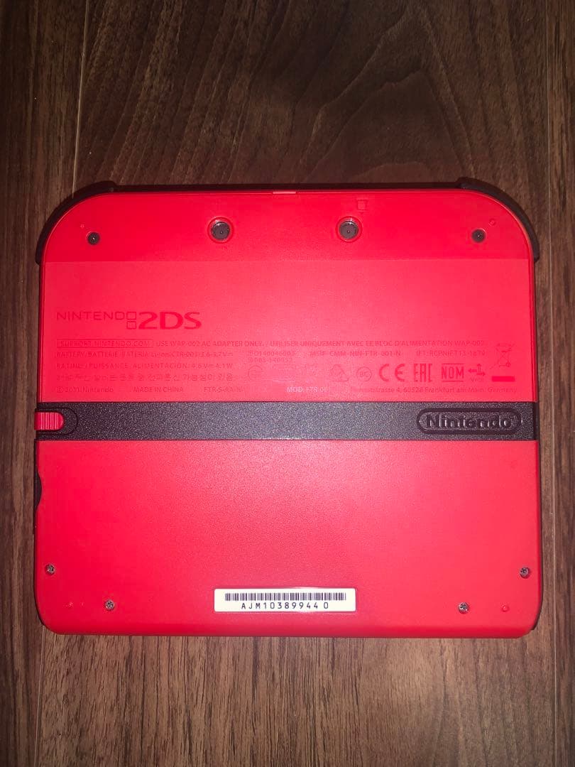 【値下げ】【動作確認済】ニンテンドー2DS レッド
