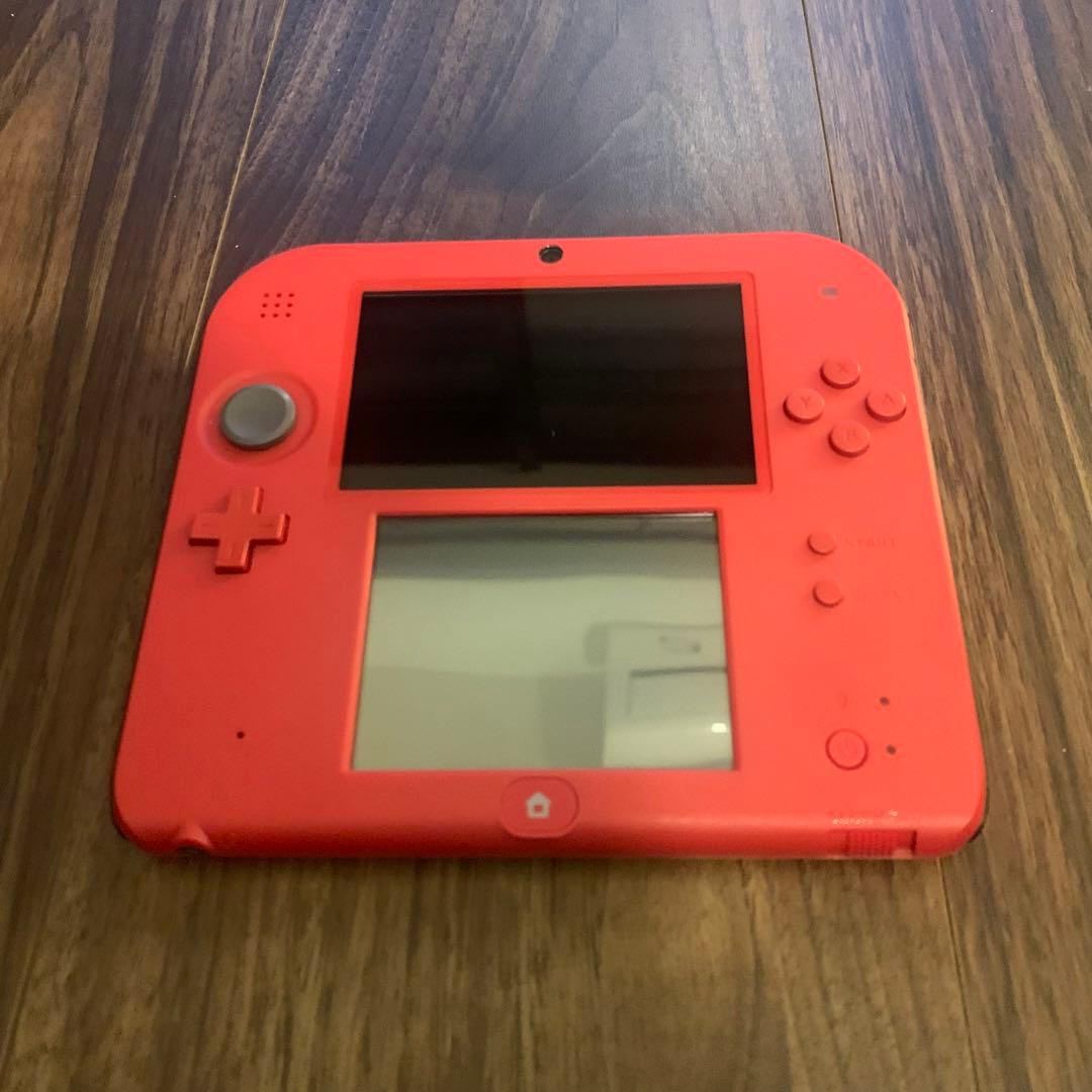 【値下げ】【動作確認済】ニンテンドー2DS レッド