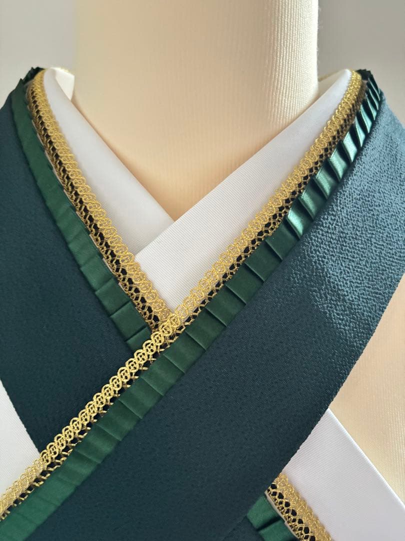 ふりふのジャカード重ね衿　振袖用