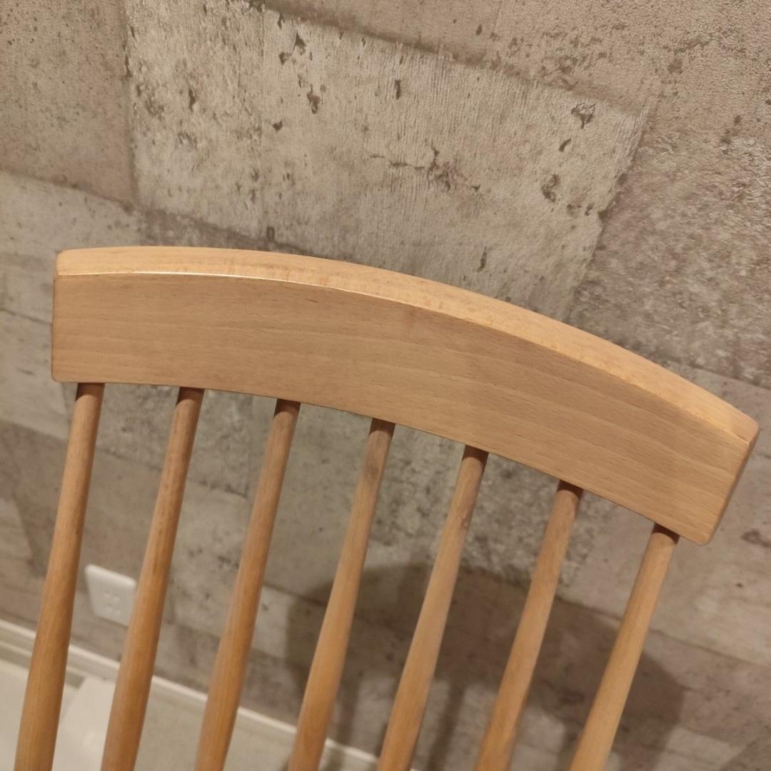 ② unico KOTONA ウィンザーチェア ハイバック コムバック 1脚