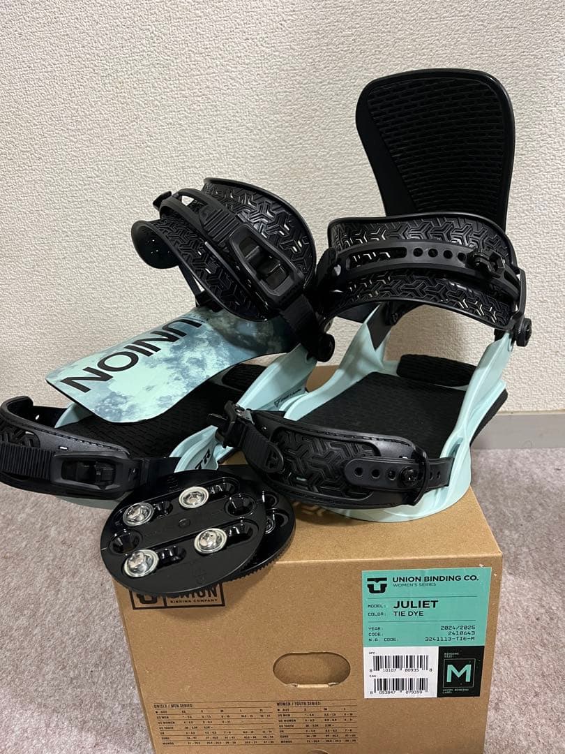 ユニオンUNION スノーボードバインディング TIE DYE24-25 モデル