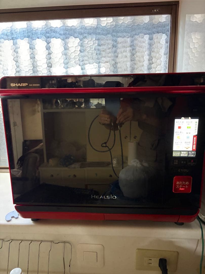三*月様 シャープ　ヘルシオ　AX-XW300 稼動確認　クックブック付き　20