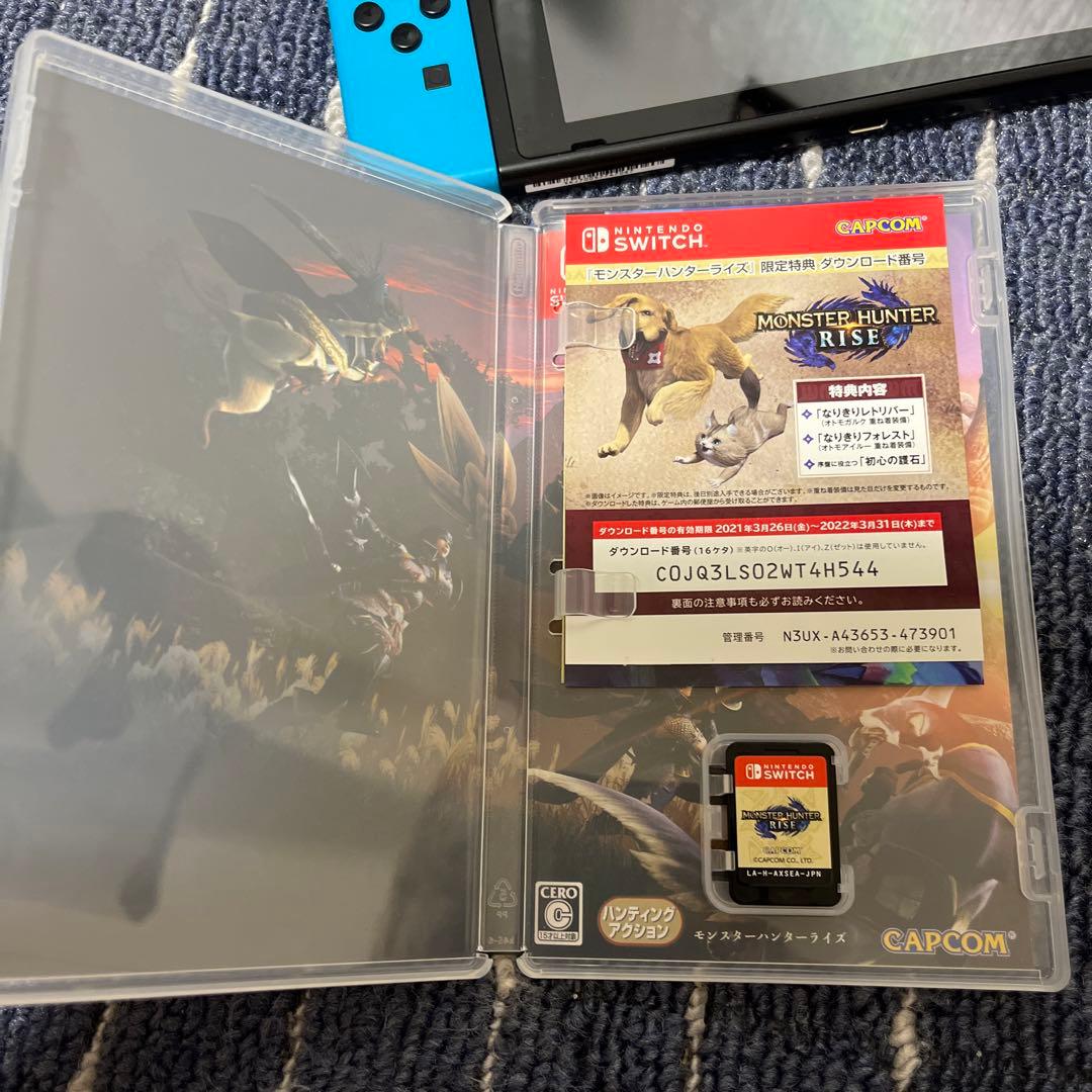 NINTENDO SWITCH &モンスターハンターRISE・サンブレイク