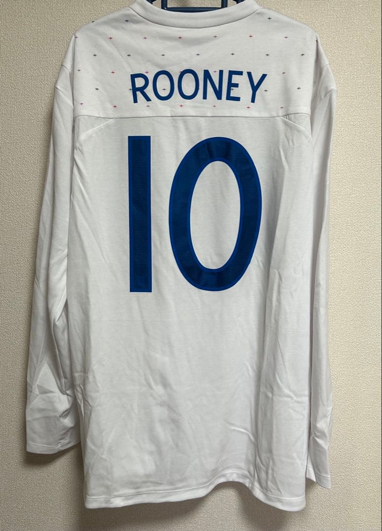 Umbro イングランド代表 ルーニー長袖新品未使用タグ付　XL
