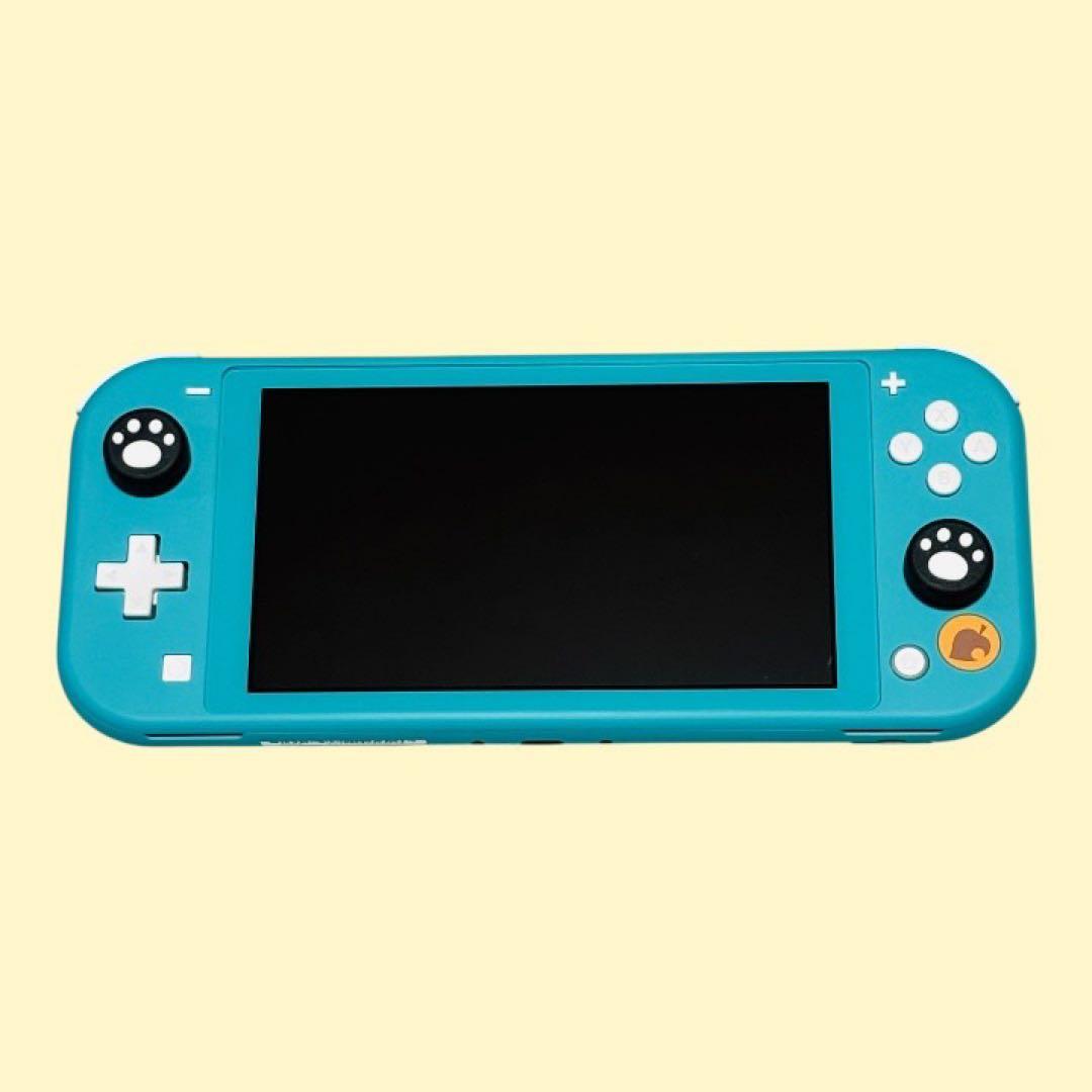 【ほぼ未使用品】Nintendo Switch Lite ターコイズ あつ森