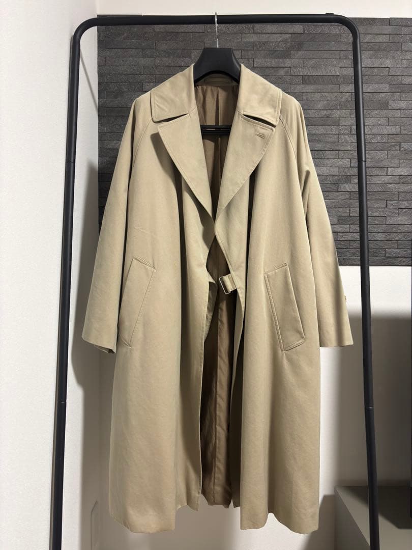 COMOLI 20ss コットンギャバ タイロッケンコート サイズ1