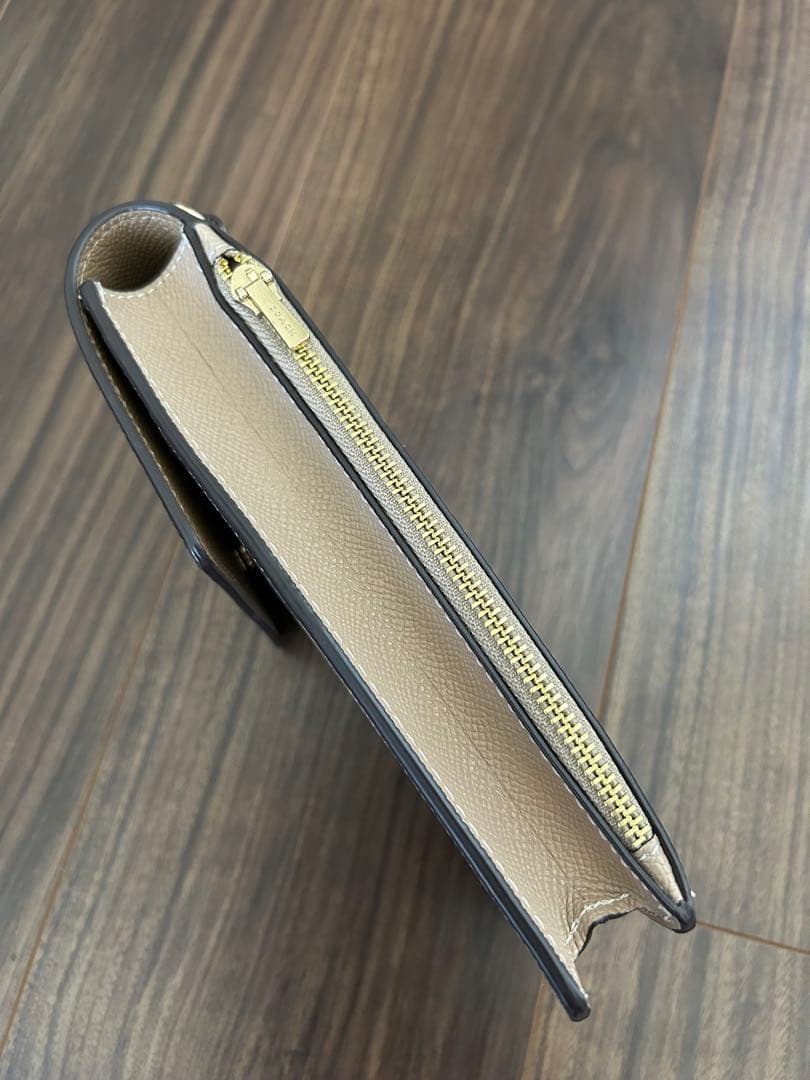 COACH スマホショルダーバッグ ベージュ超美品！！