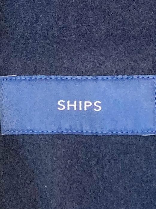 美品SHIPS大人可愛い25AWウールライクジャージーメルトン2WAY Pコート