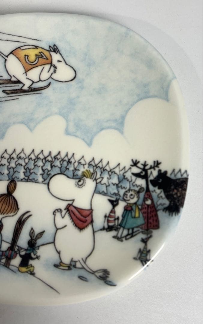 ☆Arabia☆ムーミン ウォールプレート☆Jump Slope☆