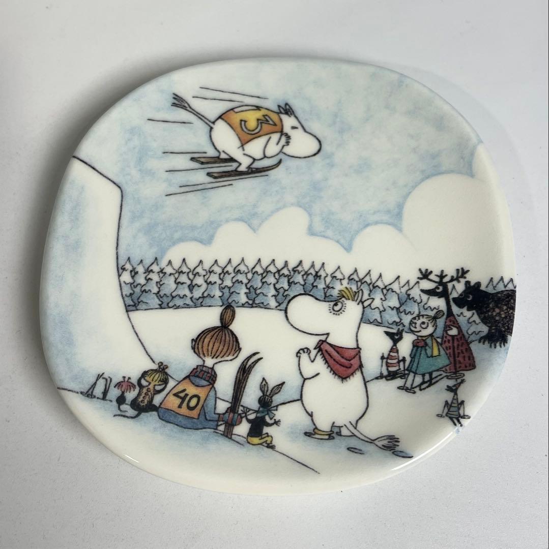 ☆Arabia☆ムーミン ウォールプレート☆Jump Slope☆
