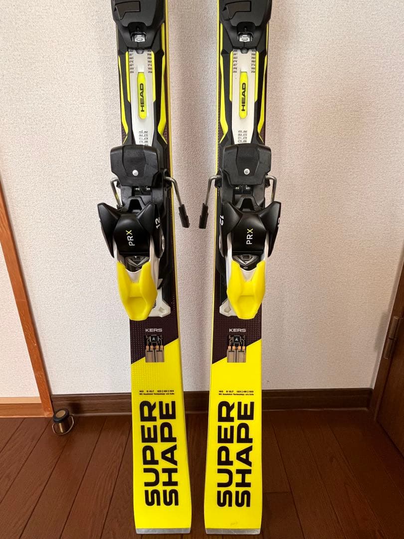 HEAD SUPER SHAPE i SPEED 163 PRX12ビンディング