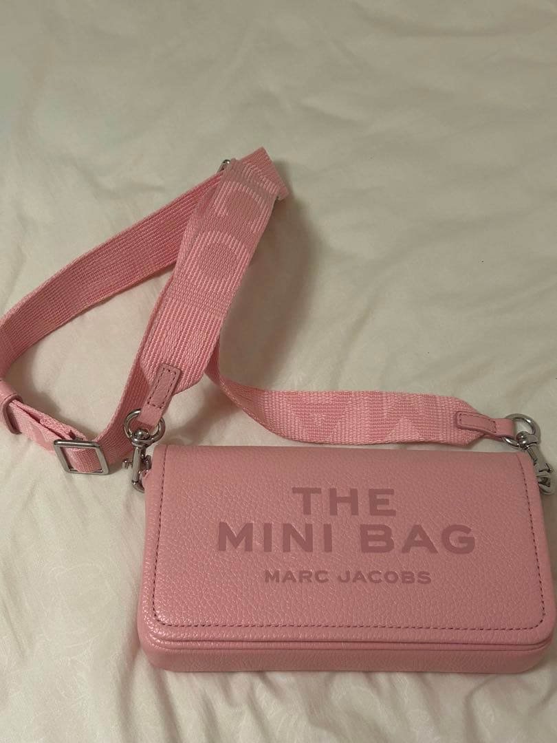マークジェイコブス　ザ レザー ミニ バッグ ピンク MARC Jacobs