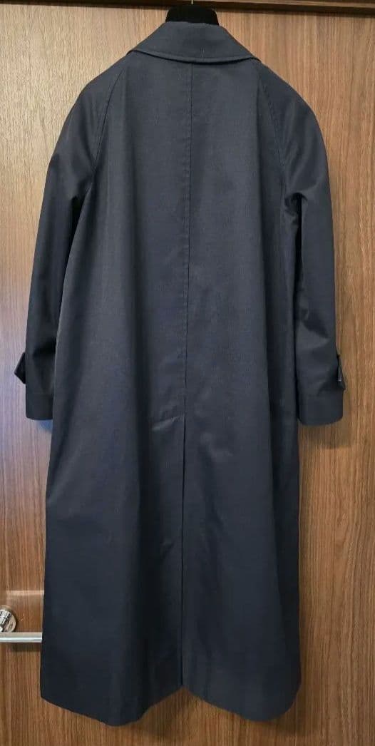 Burberrys ステンカラーコート ノバチェック ライナー付 ネイビー L