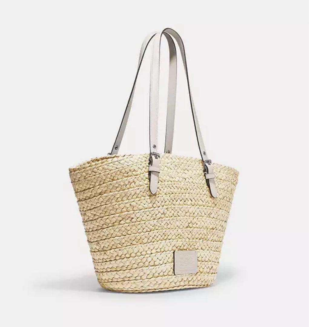 新品 未使用 COACH トートバッグ かごバッグ