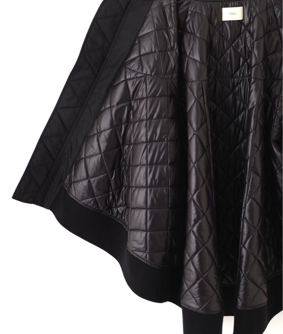 ルフィル　LE PHIL 中綿リブキルティングジャケット